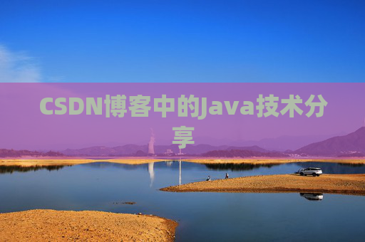 CSDN博客中的Java技术分享